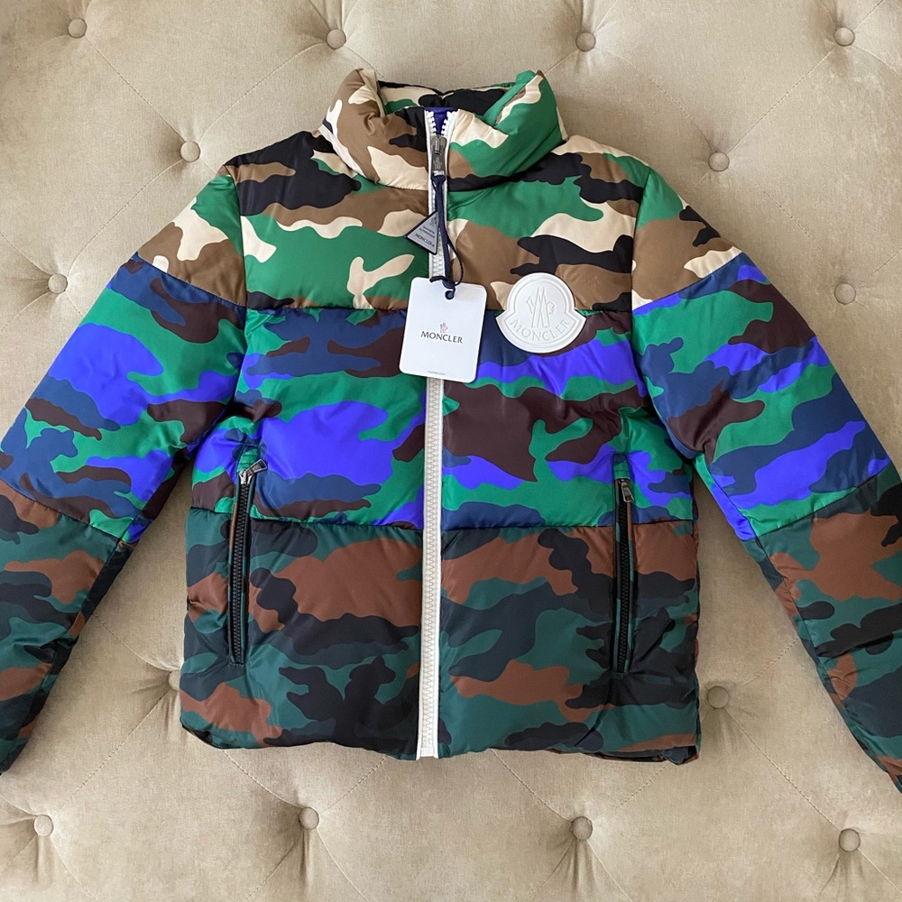 Camo Moncler Coat